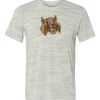 White Marble Unisex Poly-Cotton Short-Sleeve T-Shirt Thumbnail
