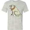 White Marble Unisex Poly-Cotton Short-Sleeve T-Shirt Thumbnail