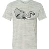 White Marble Unisex Poly-Cotton Short-Sleeve T-Shirt Thumbnail