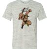 White Marble Unisex Poly-Cotton Short-Sleeve T-Shirt Thumbnail
