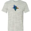 White Marble Unisex Poly-Cotton Short-Sleeve T-Shirt Thumbnail