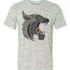 White Marble Unisex Poly-Cotton Short-Sleeve T-Shirt Thumbnail