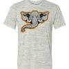 White Marble Unisex Poly-Cotton Short-Sleeve T-Shirt Thumbnail
