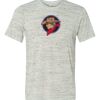 White Marble Unisex Poly-Cotton Short-Sleeve T-Shirt Thumbnail