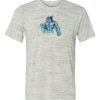 White Marble Unisex Poly-Cotton Short-Sleeve T-Shirt Thumbnail
