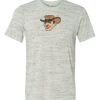 White Marble Unisex Poly-Cotton Short-Sleeve T-Shirt Thumbnail