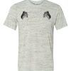 White Marble Unisex Poly-Cotton Short-Sleeve T-Shirt Thumbnail