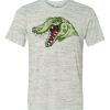 White Marble Unisex Poly-Cotton Short-Sleeve T-Shirt Thumbnail