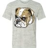 White Marble Unisex Poly-Cotton Short-Sleeve T-Shirt Thumbnail
