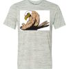 White Marble Unisex Poly-Cotton Short-Sleeve T-Shirt Thumbnail