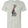 White Marble Unisex Poly-Cotton Short-Sleeve T-Shirt Thumbnail