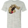 White Marble Unisex Poly-Cotton Short-Sleeve T-Shirt Thumbnail