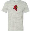 White Marble Unisex Poly-Cotton Short-Sleeve T-Shirt Thumbnail