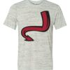 White Marble Unisex Poly-Cotton Short-Sleeve T-Shirt Thumbnail