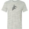 White Marble Unisex Poly-Cotton Short-Sleeve T-Shirt Thumbnail