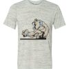 White Marble Unisex Poly-Cotton Short-Sleeve T-Shirt Thumbnail