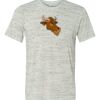 White Marble Unisex Poly-Cotton Short-Sleeve T-Shirt Thumbnail