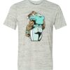 White Marble Unisex Poly-Cotton Short-Sleeve T-Shirt Thumbnail