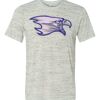 White Marble Unisex Poly-Cotton Short-Sleeve T-Shirt Thumbnail