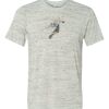 White Marble Unisex Poly-Cotton Short-Sleeve T-Shirt Thumbnail
