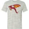 White Marble Unisex Poly-Cotton Short-Sleeve T-Shirt Thumbnail