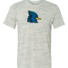 White Marble Unisex Poly-Cotton Short-Sleeve T-Shirt Thumbnail