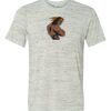 White Marble Unisex Poly-Cotton Short-Sleeve T-Shirt Thumbnail