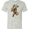 White Marble Unisex Poly-Cotton Short-Sleeve T-Shirt Thumbnail