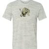 White Marble Unisex Poly-Cotton Short-Sleeve T-Shirt Thumbnail