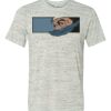 White Marble Unisex Poly-Cotton Short-Sleeve T-Shirt Thumbnail