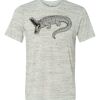 White Marble Unisex Poly-Cotton Short-Sleeve T-Shirt Thumbnail