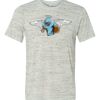 White Marble Unisex Poly-Cotton Short-Sleeve T-Shirt Thumbnail