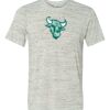 White Marble Unisex Poly-Cotton Short-Sleeve T-Shirt Thumbnail