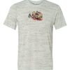White Marble Unisex Poly-Cotton Short-Sleeve T-Shirt Thumbnail
