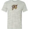 White Marble Unisex Poly-Cotton Short-Sleeve T-Shirt Thumbnail