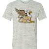 White Marble Unisex Poly-Cotton Short-Sleeve T-Shirt Thumbnail