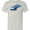White Marble Unisex Poly-Cotton Short-Sleeve T-Shirt Thumbnail