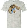 White Marble Unisex Poly-Cotton Short-Sleeve T-Shirt Thumbnail
