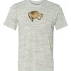 White Marble Unisex Poly-Cotton Short-Sleeve T-Shirt Thumbnail