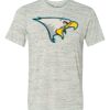 White Marble Unisex Poly-Cotton Short-Sleeve T-Shirt Thumbnail