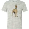 White Marble Unisex Poly-Cotton Short-Sleeve T-Shirt Thumbnail
