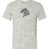 White Marble Unisex Poly-Cotton Short-Sleeve T-Shirt Thumbnail