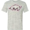 White Marble Unisex Poly-Cotton Short-Sleeve T-Shirt Thumbnail