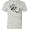 White Marble Unisex Poly-Cotton Short-Sleeve T-Shirt Thumbnail