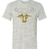 White Marble Unisex Poly-Cotton Short-Sleeve T-Shirt Thumbnail