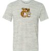 White Marble Unisex Poly-Cotton Short-Sleeve T-Shirt Thumbnail