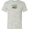 White Marble Unisex Poly-Cotton Short-Sleeve T-Shirt Thumbnail
