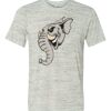 White Marble Unisex Poly-Cotton Short-Sleeve T-Shirt Thumbnail