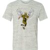 White Marble Unisex Poly-Cotton Short-Sleeve T-Shirt Thumbnail