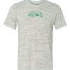 White Marble Unisex Poly-Cotton Short-Sleeve T-Shirt Thumbnail